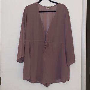Mauve romper